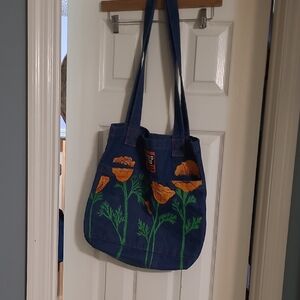 Big Bud Press Paint Stamp Flower Tote